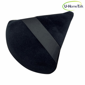 U-HomeTalk  Makeup Tools Factory Triangle Dry Powder Puff Microfiber Puff Customized Logo Puff