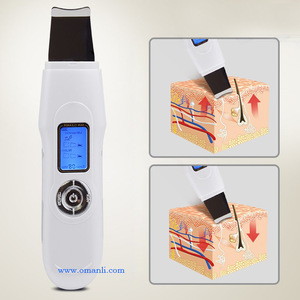 Ultrasonic Skin Scrubber Machine Anion Rechargeable ultrasonic Skin Scrubber Portable