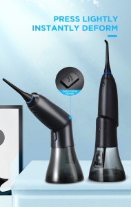 USB rechargeable Dental teeth flossing portable water flosser High water pressure with 260ML water tank