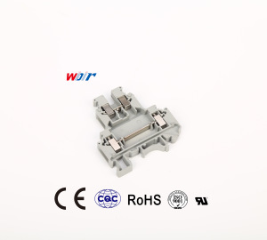 WDIR comized logo UKK5 DIN-Rail Terminal Blocks screw Double deck terminal WUKK5