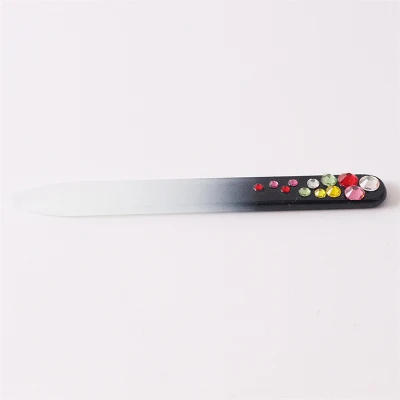 Wholesale Glass Double Sided Nail Clipper File Art Tool NF7029