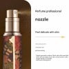 5ML Retro Portable High-end Perfume Bottle Bottom Self-pump Travel Spray Bottle Luxury Empty Bottle