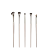 5Pcs Golden Synthetic Eye Makeup Brush Set