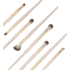 5Pcs Golden Synthetic Eye Makeup Brush Set