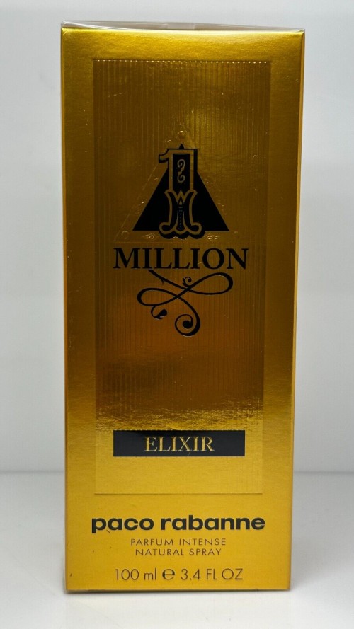 One Million Parfum by Paco Rabanne Parfum 3.4 Oz/100 Ml for Men