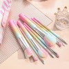 Professional Rainbow Makeup Brush Set with Storage Case | Wholesale Cosmetic Brushes for Private Label & Bulk Orders