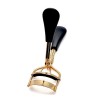 Popular gold color eyelash curler with black handle