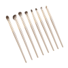 5Pcs Golden Synthetic Eye Makeup Brush Set