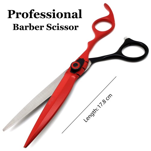 Stylish Haircut Scissors Set-Hair Cutting Scissor for Barber/Hairdresser/Hair Salon-Texture/Thinning Hairdressing Straight Razor