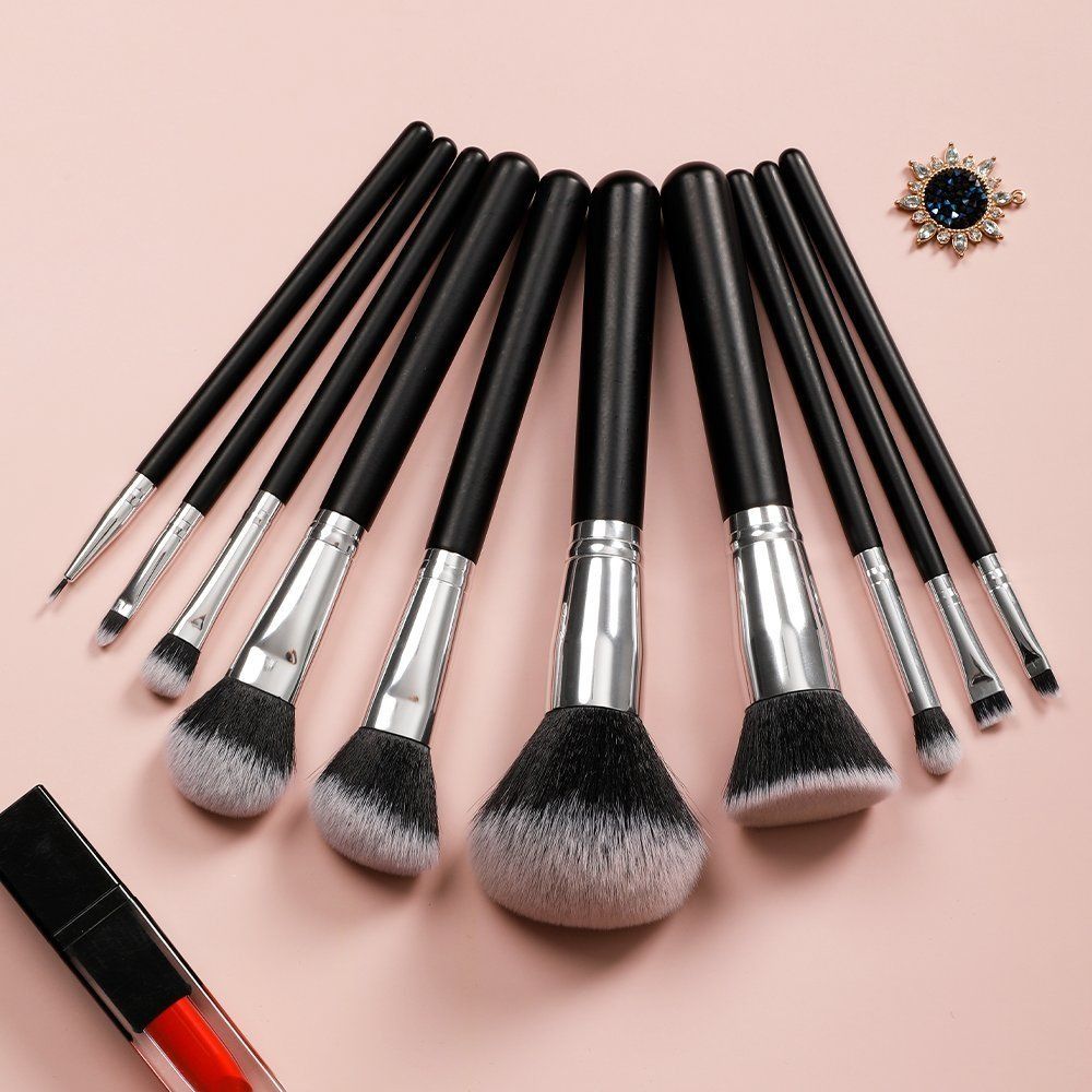 Luxury Makeup Brushes Set Foundation Powder Blush Eyeshadow Concealer Lip Eye Make up Brush