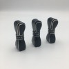 Custom Cosmetic Packaging Metal Zinc Alloy Black Bowknot Design Empty Shell Lipstick Tube