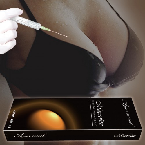 Aqua Secret CE Marked 1ml 2ml  breast enlargement cross linked hyaluronic acid gel  dermal filler injection