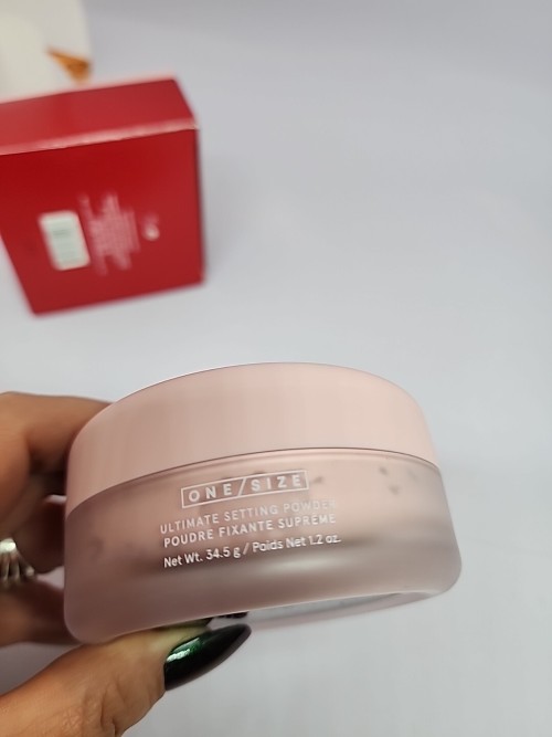 One/Size Ultimate Setting Powder Blurring Loose Ultra Peach Large 34.5g