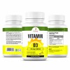 VitPro Vitamin D3 5000iu (125 mcg) for Healthy Muscle Function - 90 Softgels