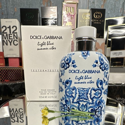 Dolce & Gabbana Light Blue Summer Vibes Pour Homme EDT Spray 4.2 fl oz