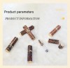 5ML Retro Portable High-end Perfume Bottle Bottom Self-pump Travel Spray Bottle Luxury Empty Bottle