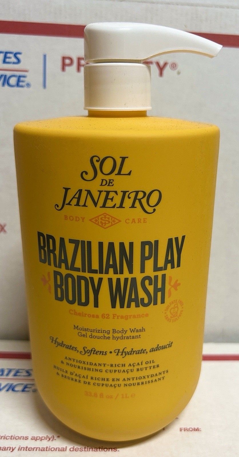 Brazilian Play Moisturizing Shower Cream-Gel 1 Liter
