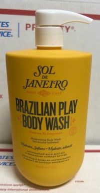 Brazilian Play Moisturizing Shower Cream-Gel 1 Liter