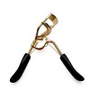 Popular gold color eyelash curler with black handle