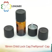 18/400 Precise droppers Child lock caps  Anti-theft caps easy screw caps Roller balls