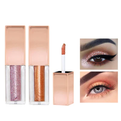 10 Colors Flashing Pearlescent Liquid Eyeshadow Private Label