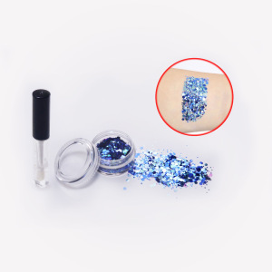 10ml Body Decoration Cosmetic chunky glitter for Face Hair  Nail Skin