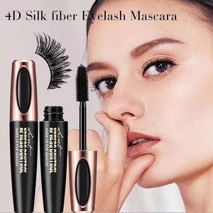 2019 New Makeup Extension Eye lash Black Waterproof Volumizing 4D Silk Fiber EyeLash Mascara