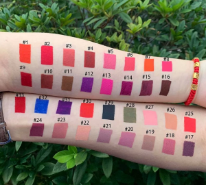 33 Colors Long Lasting Pigments Matte Lipgloss Vendor Custom Private Label Liquid Lipstick