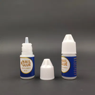 3G Nail Tip Glue, 5g Nail Glue Drop Bottle