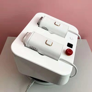 808nm hair removal and skin rejuvenation laser epilator with two handles for home use and beauty salon