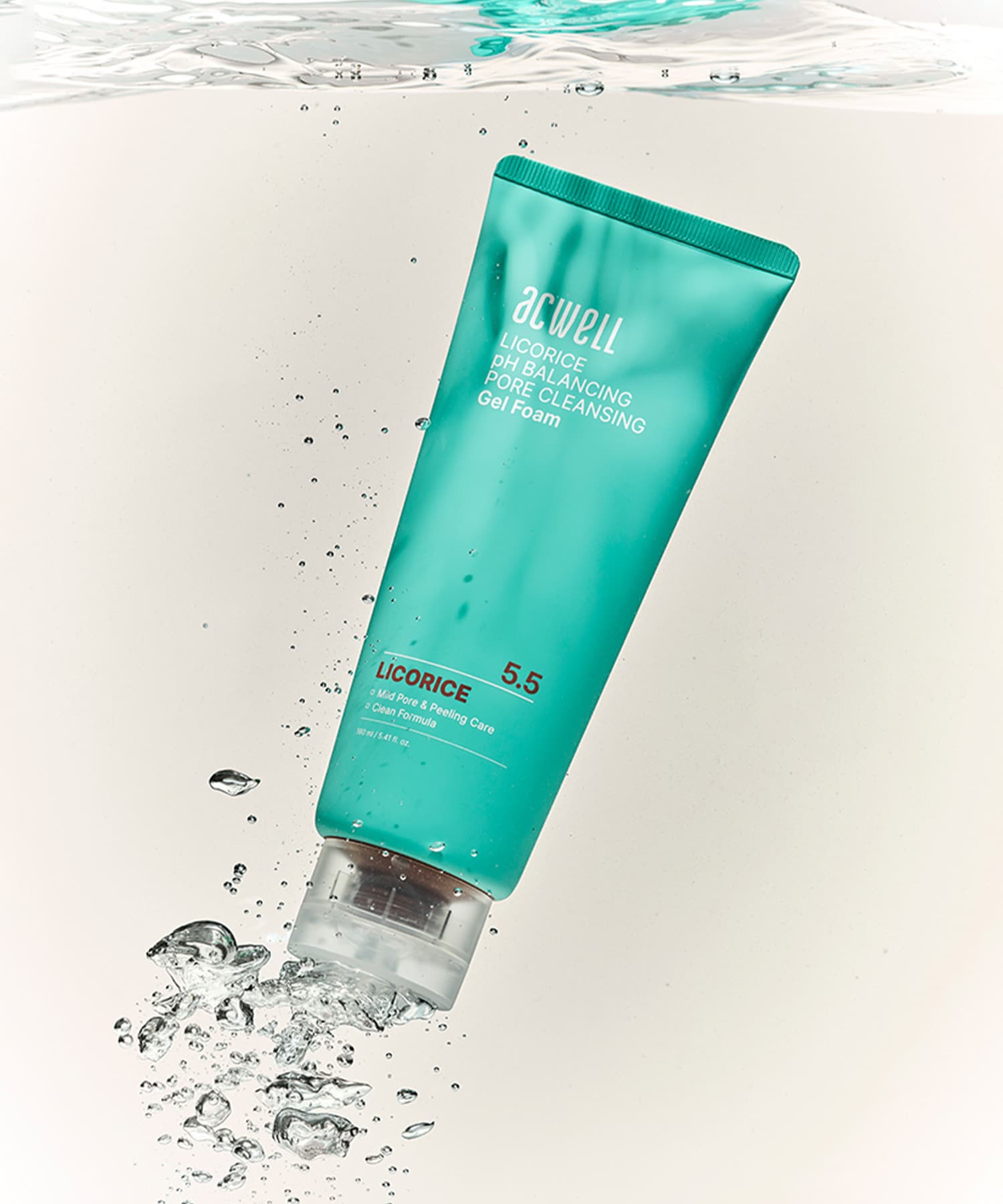 [ACWELL] LICORICE pH BALANCING PORE CLEANSING GEL FOAM