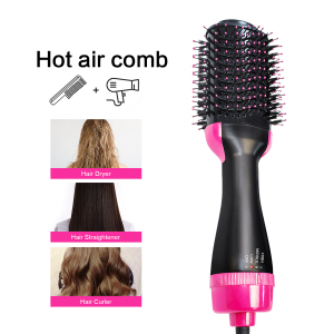 Amazon Top Seller Wholesale Hair Dryer Professional Hot Cold 1200W Hair Brush Dryer Comb One Step Airbrush Hair Dryer