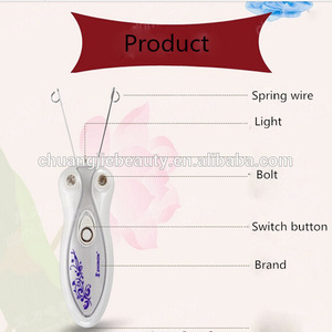 Butterfly style electric cotton thread baby shaver epilator for removing hair