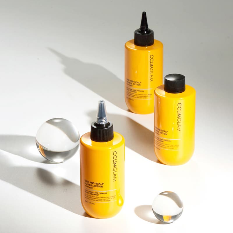 CCLIMGLAM HAIR and SCALP DOUBLE ACTION TREATMENT Water Protein Treatment 