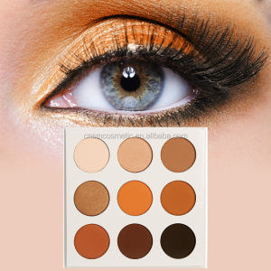 China Manufacturer Wholesale Custom  Matte Eyeshadow Palette