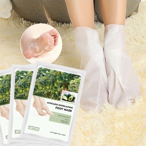 Custom Private Label Exfoliating Foot Mask Peeling Pack Mask Foot Peel Mask