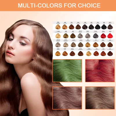 Customize Color Private Label Starplex Professional Natural Hair Color Cream
