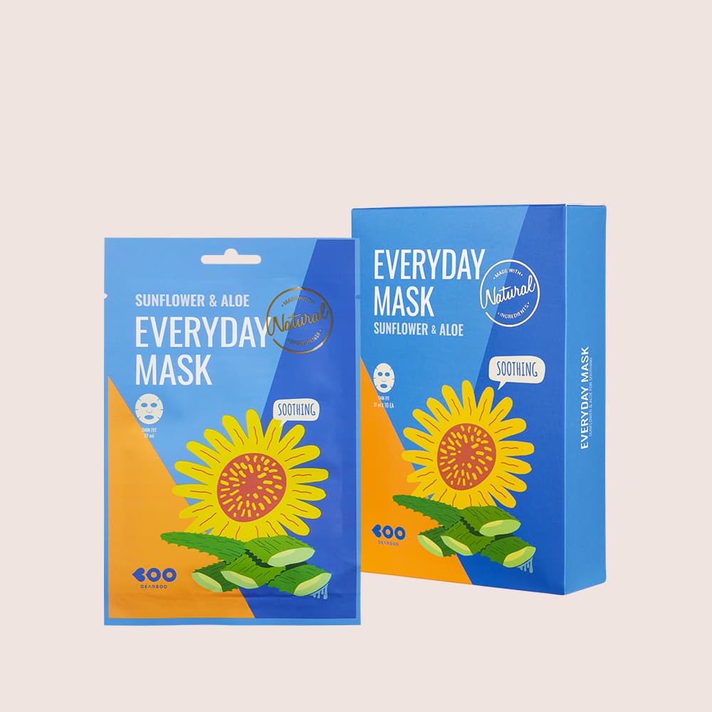 DEARBOO SUNFLOWER &amp; ALOE EVERYDAY MASK