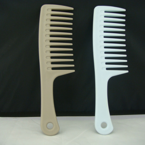 Factory Outlet high quality plastic hair comb wide tooth comb