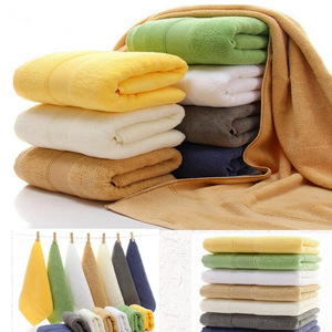 Factory Supply Quality 100% Egyptian Cotton Colored Dobby Weave 70x140cm Bath Towel