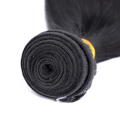 Factory Wholesale Raw Hair Bundles with Lace Human Hair Natural Color Virgin Peruvian Hair Bundles Wholesale