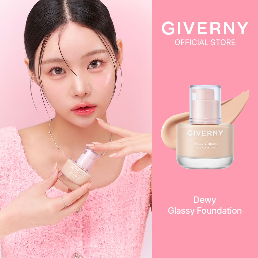 [GIVERNY] DEWY GLASSY FOUNDATION (7 shades)