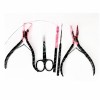 Hair Extensions Pliers Mini Salon Black Matt Finish Tools set