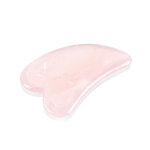 Handmade Natural Rose Quartz Multi-shape Gua Sha GuaSha Scraping Massage Tool