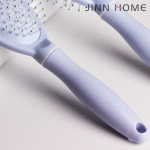 Head Jog Ceramic Ionic plastic Paddle hair Brush (Pink or blue)