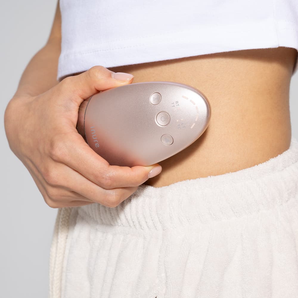 Inure body slimming body care galvanic ems rf ultrasonic wave beauty device 