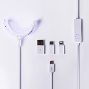 IVISMILE CE Best Effective Formula PAP Non Peroxide USB Teeth Whitening LED Kit
