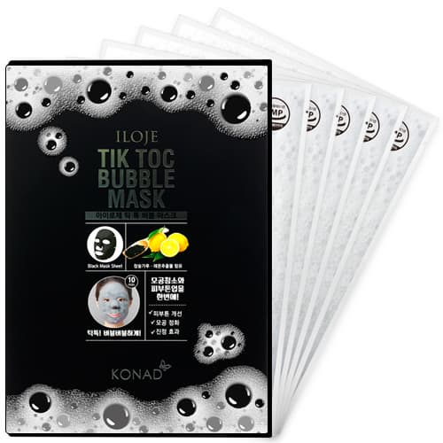 KONAD ILOJE TIK TOC BUBBLE MASK- 5ea/set