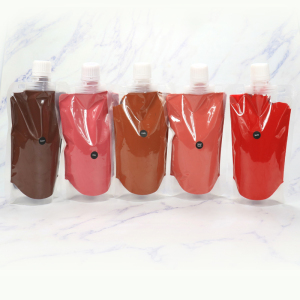 Lip gloss base 85 colors Factory price plastic bag packing 200 ml lip gloss