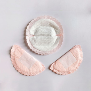 MB05-03 Custom cotton eco friendly female breast bra pads dry disposable nursing pads